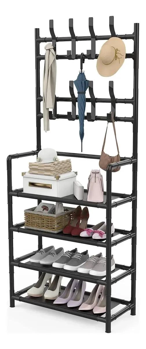 ORGANIZADOR COLGANTE PARA ZAPATOS CON MULTIPLES COMPARTIMENTOS - 4