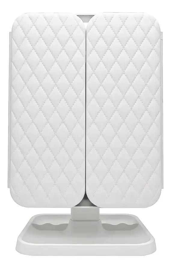 ESPEJO TOCADOR PROFESIONAL CON AUMENTO Y LUZ LED PLEGABLE PARA MAQUILLAJE - 4