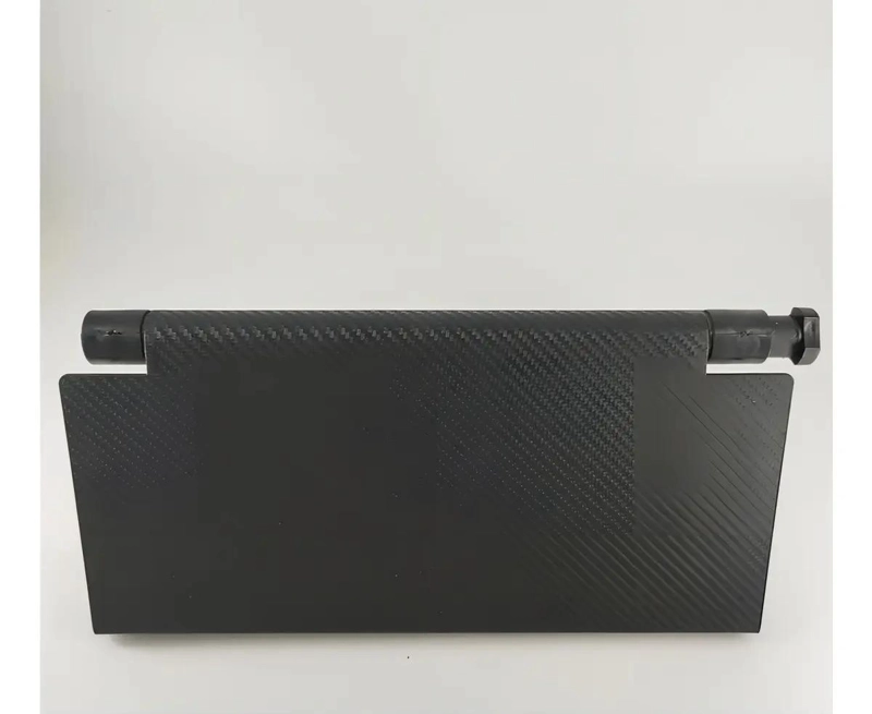 REPISA PLEGABLE AJUSTABLE NEGRA PARA PANTALLA TV DE PLASTICO 29X15 CM - 3