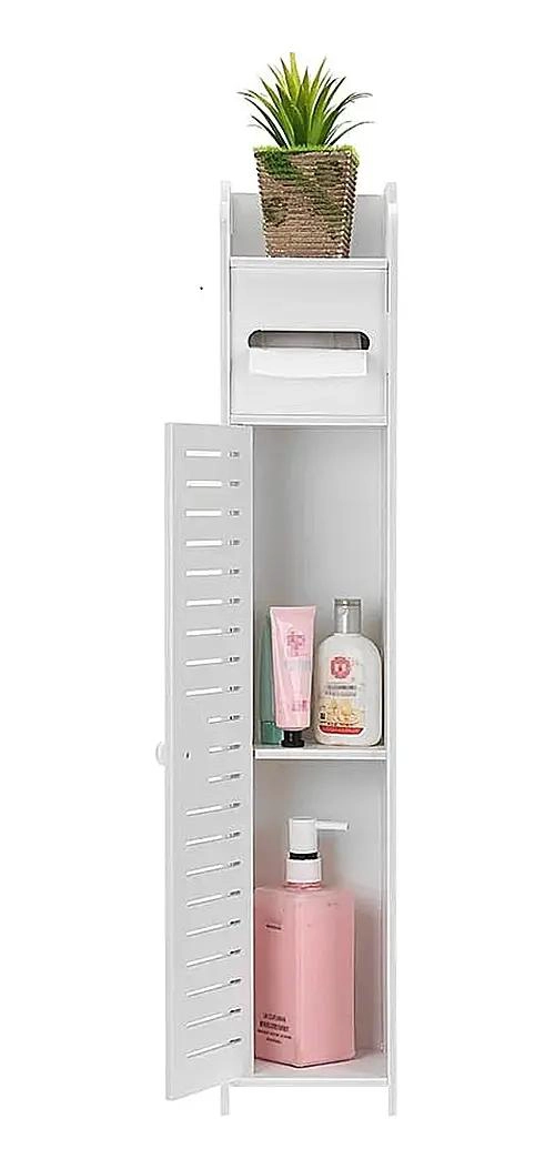 ESTANTE ORGANIZADOR PARA BAÑO CON 3 COMPARTIMENTOS COLOR BLANCO - 2