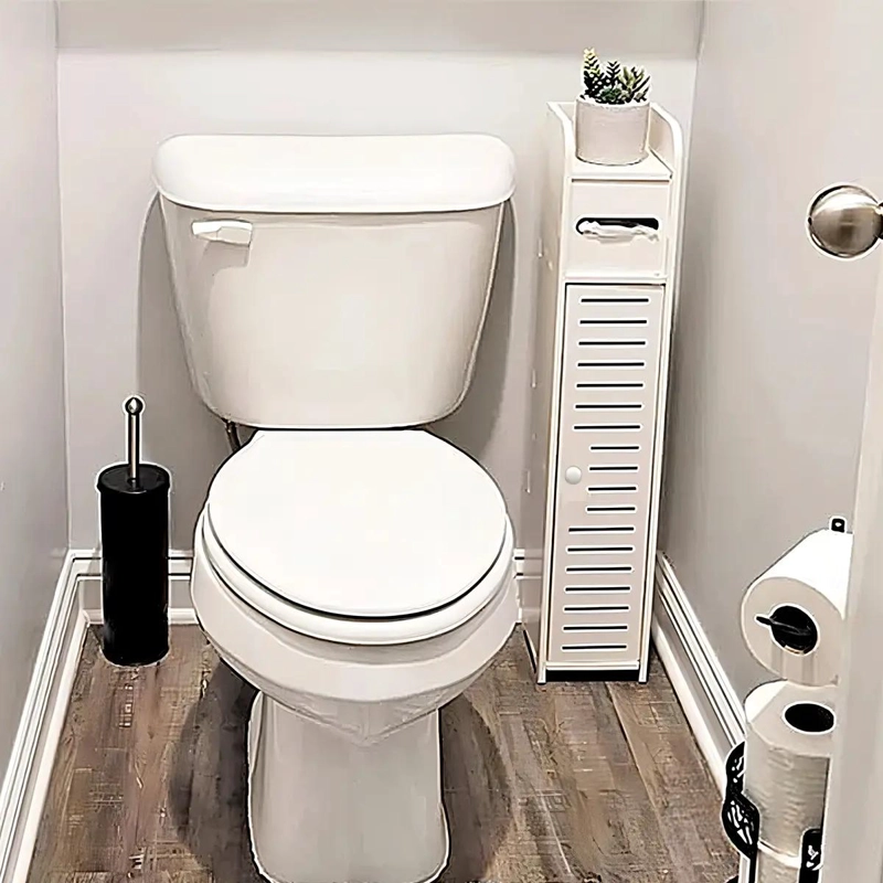 ESTANTE ORGANIZADOR PARA BAÑO CON 3 COMPARTIMENTOS COLOR BLANCO - 5