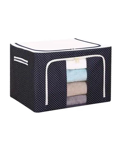ORGANIZADOR PLEGABLE DE TELA PARA ROPA DE BEBE  CON CAJONES - 1