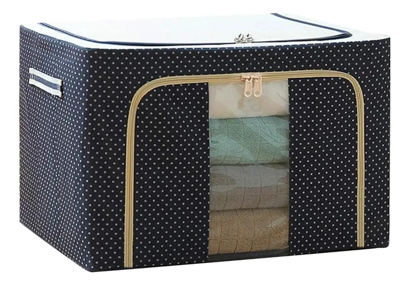 ORGANIZADOR PLEGABLE DE TELA PARA ROPA DE BEBE  CON CAJONES - 2