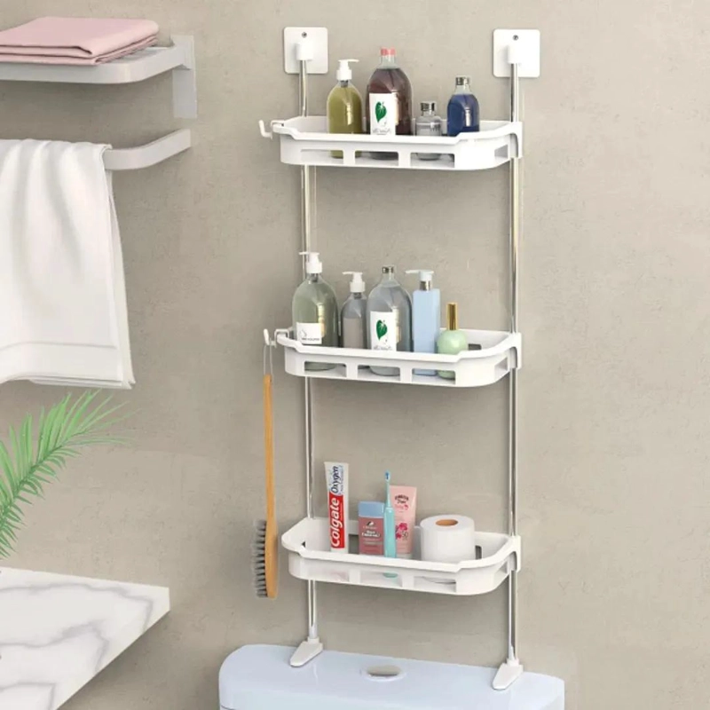 ORGANIZADOR DE BAÑO MULTIFUNCIONAL CON 3 NIVELES PARA COCINA Y MAQUILLAJE - 2
