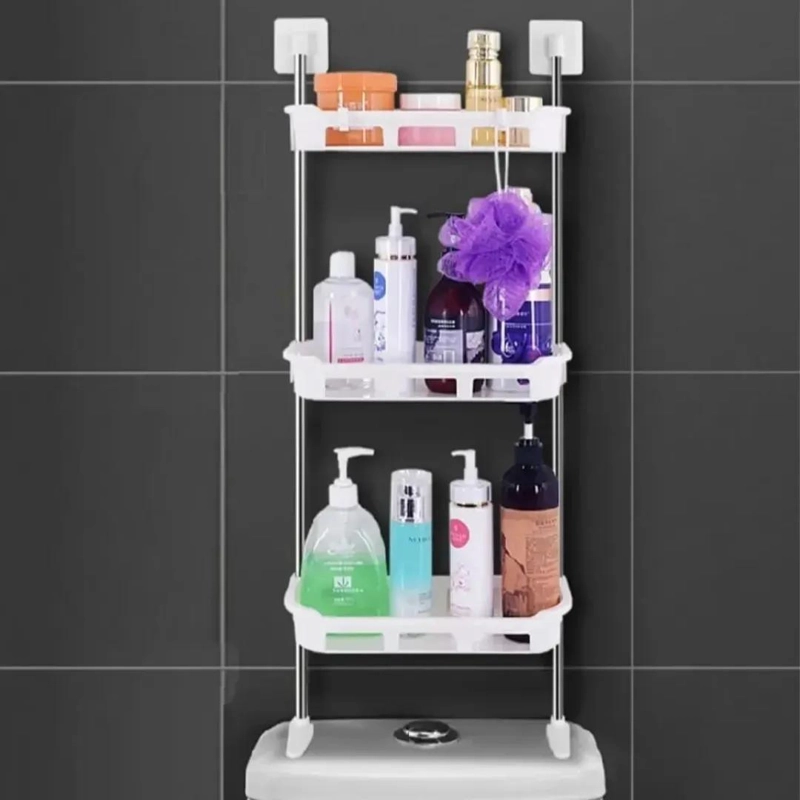 ORGANIZADOR DE BAÑO MULTIFUNCIONAL CON 3 NIVELES PARA COCINA Y MAQUILLAJE - 5