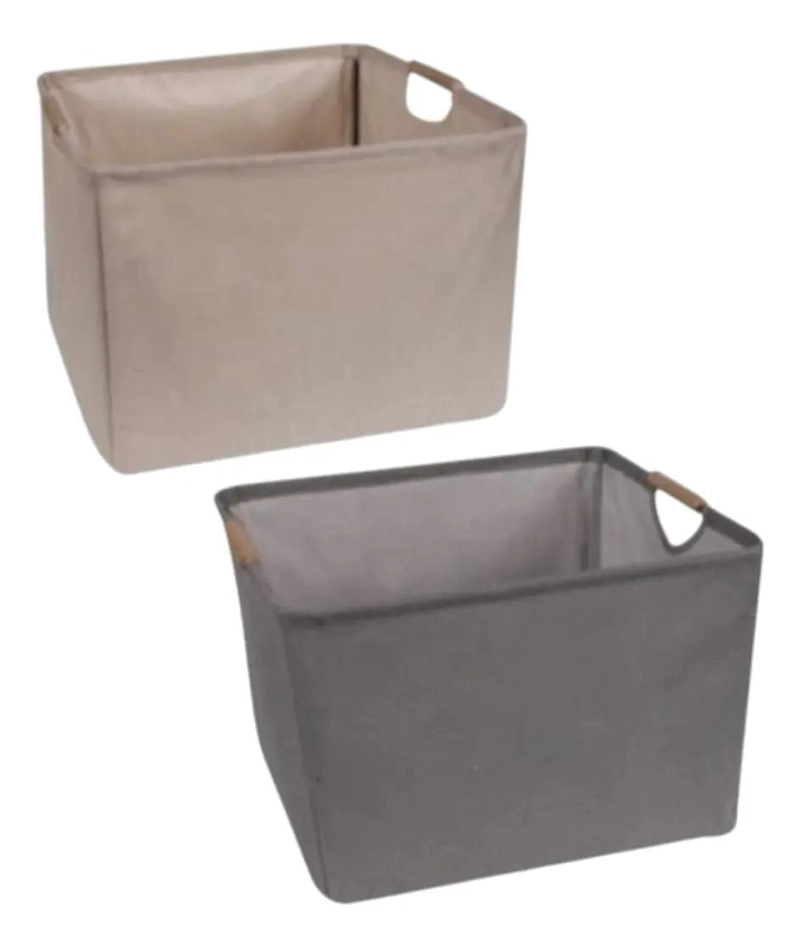 CANASTO DE ALMACENAMIENTO PLASTICO RESISTENTE PARA ORGANIZACION - 1