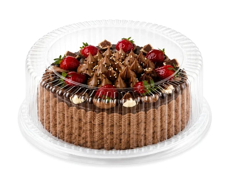 PORTA TORTAS Y CUPCAKES CON BANDEJAS DE 31X11 CM PARA REPOSTERIA - 1