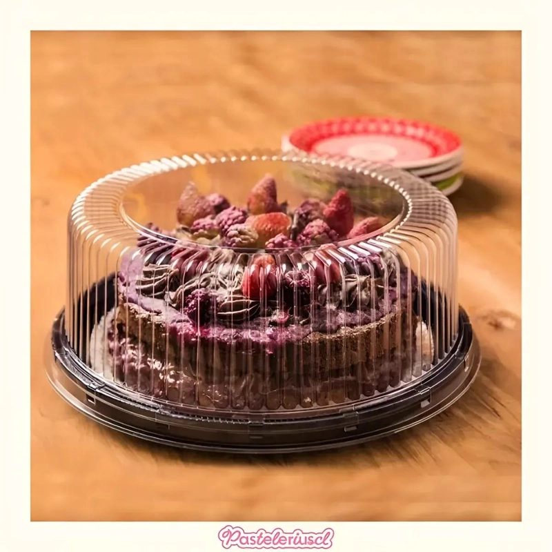BANDEJAS PARA TORTA Y PORTA CUPCAKES 29X8 CM RESISTENTES Y PRACTICAS - 4