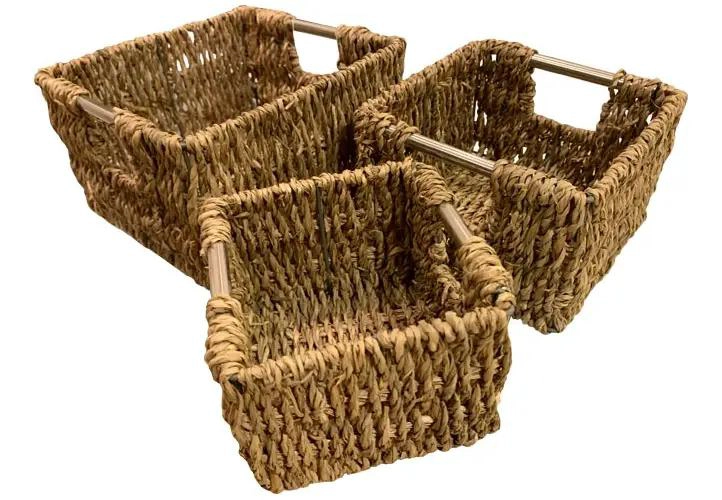 CESTAS ORGANIZADORAS PARA ALMACENAMIENTO Y DECORACION DEL HOGAR - 3