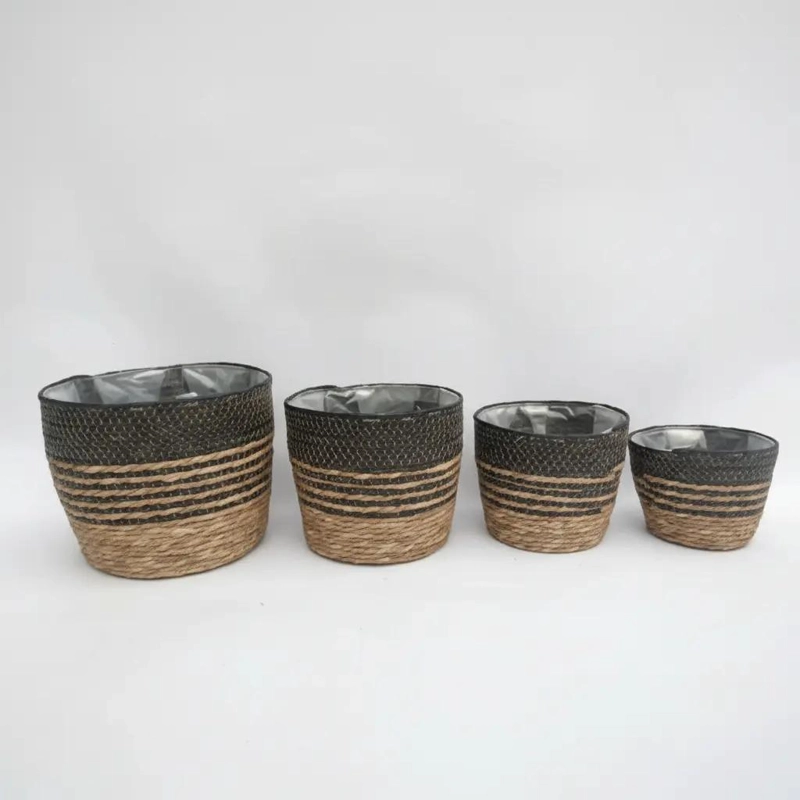 SET DE 4 CANASTOS ORGANIZADORES DE DIFERENTES TAMAÑOS PARA ALMACENAMIENTO - 4