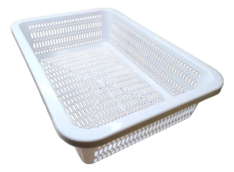 SET DE 10 CANASTOS PLASTICOS MULTIPROPOSITO PARA ORGANIZACION - 1