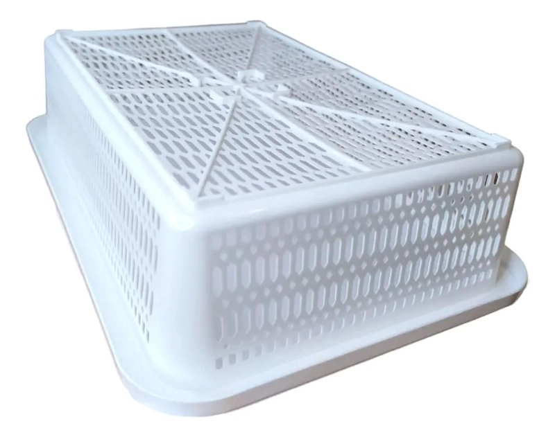SET DE 10 CANASTOS PLASTICOS MULTIPROPOSITO PARA ORGANIZACION - 3