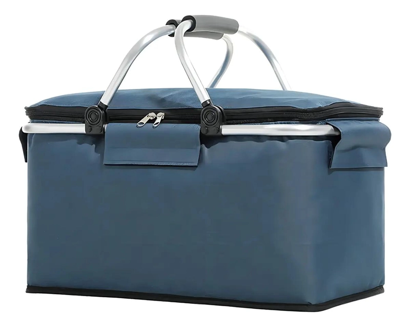 CANASTO DE PICNIC TE RMICO IMPERMEABLE PARA 4 PERSONAS CON COMPARTIMENTOS - 1