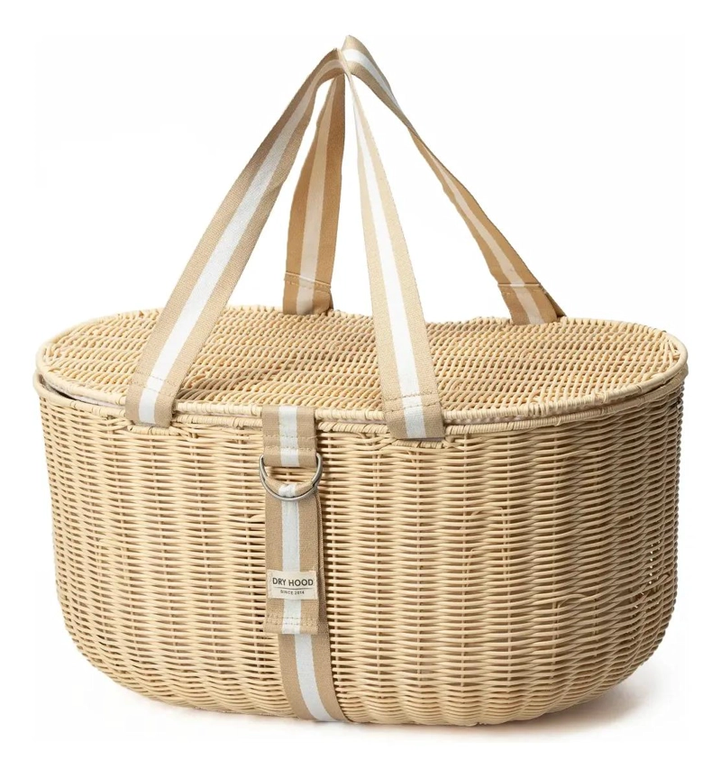 SET DE PICNIC PARA 4 PERSONAS CON CANASTO Y ACCESORIOS COMPLETOS - 1
