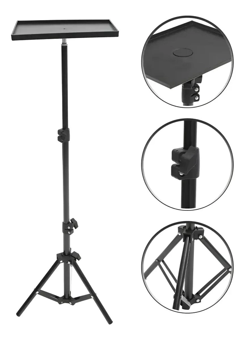 GENÉRICO SOPORTE AJUSTABLE PARA PROYECTOR DE TRIPODE 55 A 200 CM