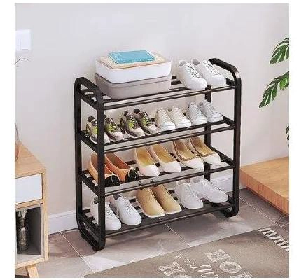 ZAPATERO ARMABLE DE ACERO CON 4 NIVELES PARA ORGANIZAR CALZADO - 5