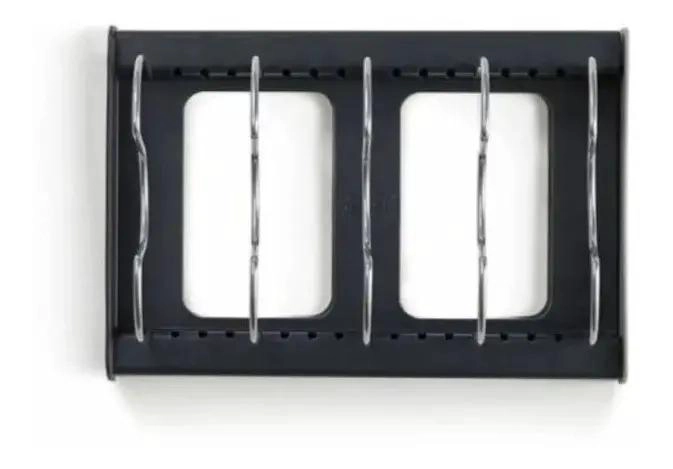 RACK ORGANIZADOR EXPANDIBLE PARA OLLAS, TAPAS Y TABLAS EN COLOR NEGRO - 2