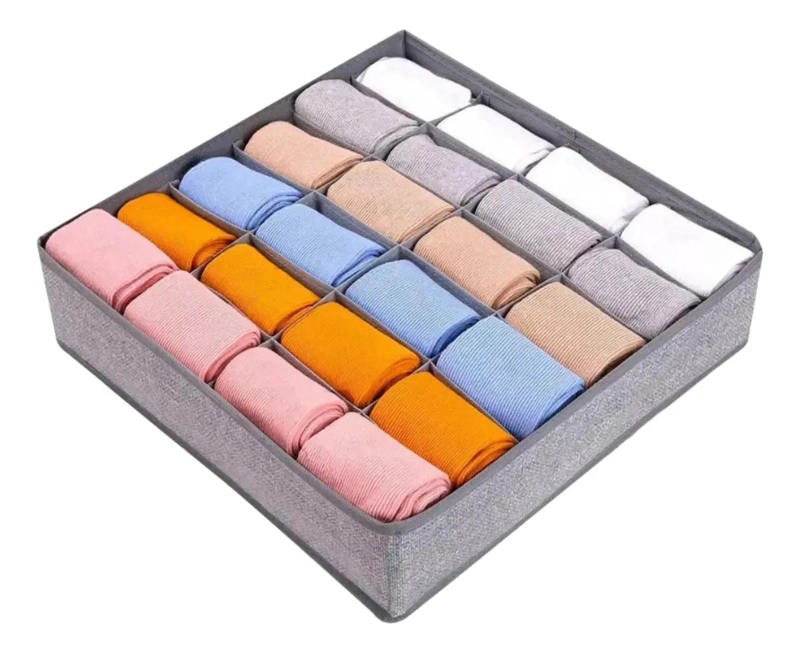 ORGANIZADOR PLEGABLE PARA CAJON DE ROPA INTERIOR Y ACCESORIOS - 1