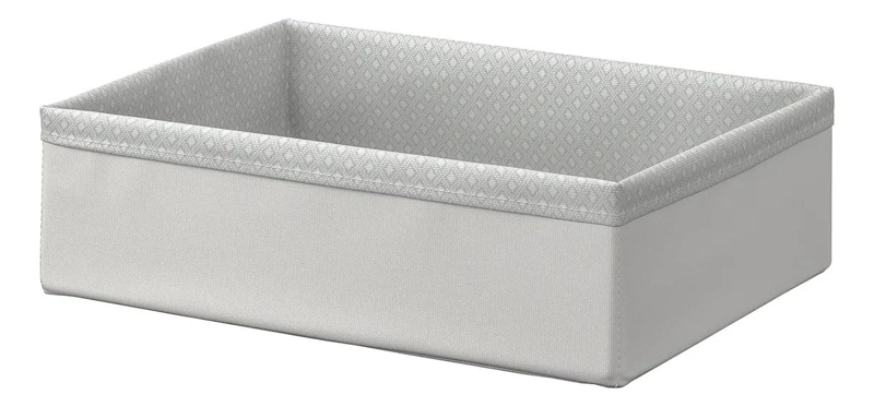 ORGANIZADOR PARA CAJON DE POLIE STER RECICLADO COLOR GRIS 34X26X10 CM - 1