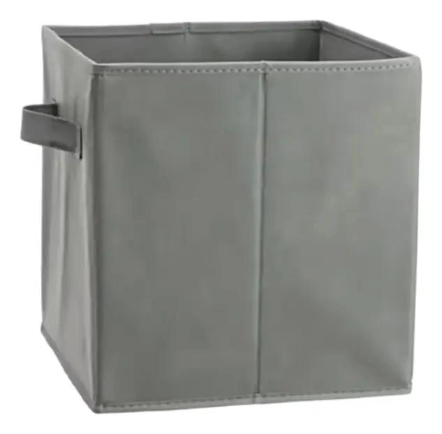 SET DE 3 CAJAS ORGANIZADORAS DE TELA PLEGABLES CON ASAS RESISTENTES - 4