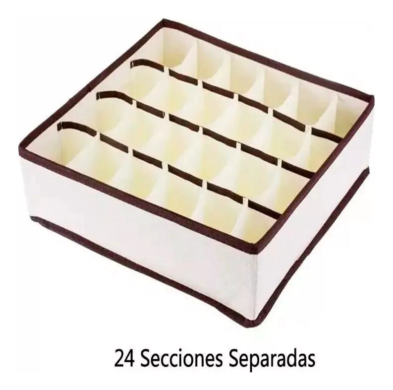 ORGANIZADOR PLEGABLE PARA CAJONES DE ROPA INTERIOR CON COMPARTIMENTOS - 3