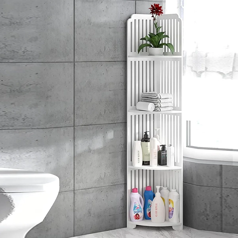 ESTANTE ORGANIZADOR DE BAÑO Y LAVANDERIA DE 4 PISOS - 1