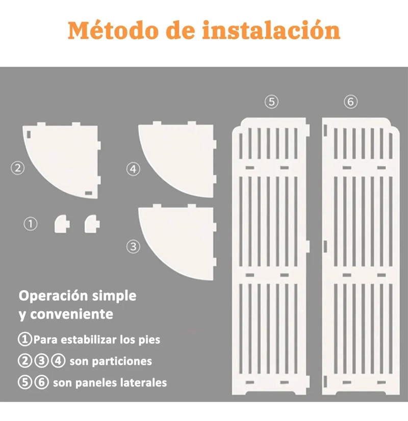 ESTANTE ORGANIZADOR DE BAÑO Y LAVANDERIA DE 4 PISOS - 3