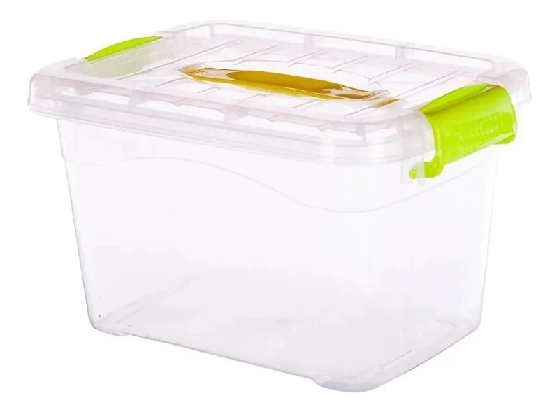SET DE 4 CAJAS ORGANIZADORAS TRANSPARENTES MULTIUSO DE 1.5 LITROS - 3