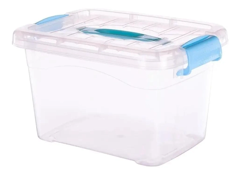 SET DE 4 CAJAS ORGANIZADORAS TRANSPARENTES MULTIUSO DE 1.5 LITROS - 4