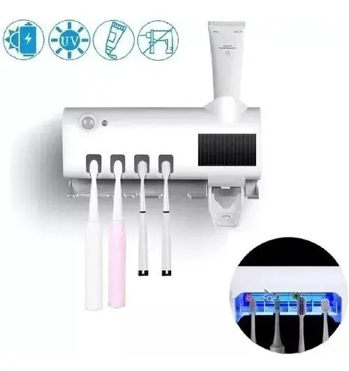 ESTERILIZADOR AUTOMATICO Y ORGANIZADOR PARA CEPILLOS DENTALES CON TECNOLOGIA UV - 2