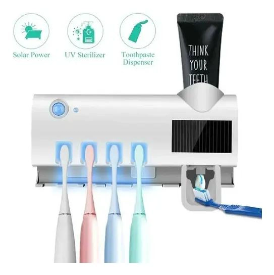 ESTERILIZADOR AUTOMATICO Y ORGANIZADOR PARA CEPILLOS DENTALES CON TECNOLOGIA UV - 3