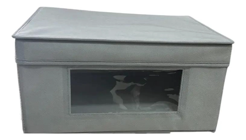 CAJA ORGANIZADORA PLEGABLE DE TELA MODERNA PARA ALMACENAMIENTO - 2