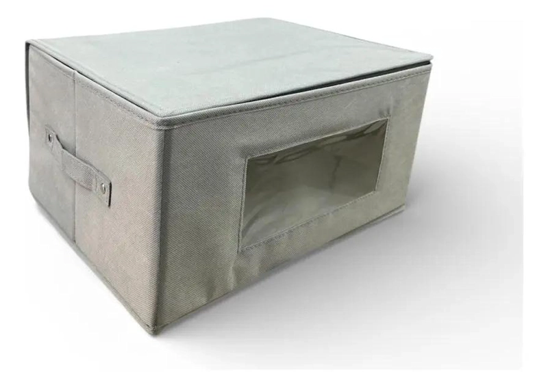 CAJA ORGANIZADORA PLEGABLE DE TELA MODERNA PARA ALMACENAMIENTO - 4