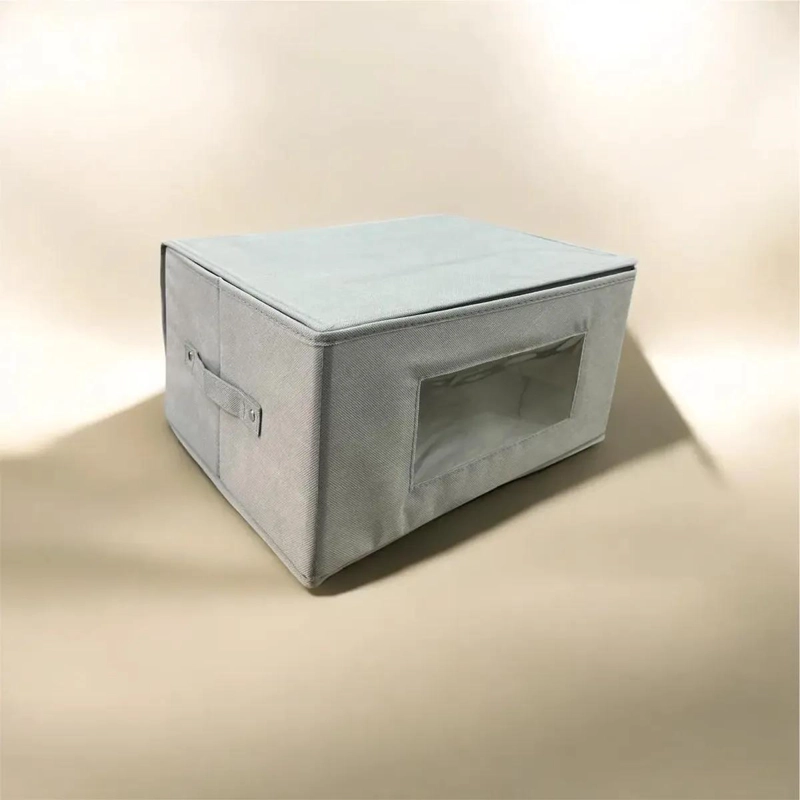 CAJA ORGANIZADORA PLEGABLE DE TELA MODERNA PARA ALMACENAMIENTO - 5