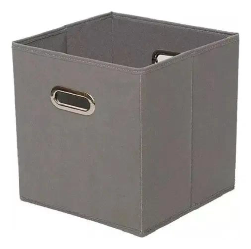SET DE 3 CAJAS ORGANIZADORAS PLEGABLES CON ASAS DE TELA PARA ALMACENAMIENTO - 1