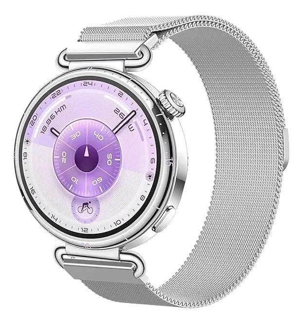 GENÉRICO CORREA METALICA CON CIERRE MAGNE TICO COMPATIBLE CON RELOJ DE 41 MM