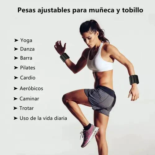 MUÑEQUERAS DE SILICONA CON PESO DE 450 GRAMOS CADA UNA PARA ENTRENAMIENTO - 5