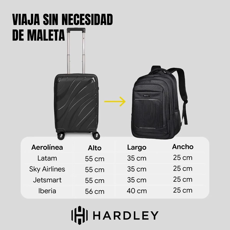 MOCHILA IMPERMEABLE PARA NOTEBOOK CON DISEÑO ANTIRROBO Y MATERIAL BALISTICO - 3