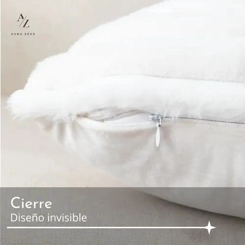 SET DE 2 FUNDAS PARA COJIN DECORATIVO RAYADAS DE MICROFIBRA 45X45 CM - 4