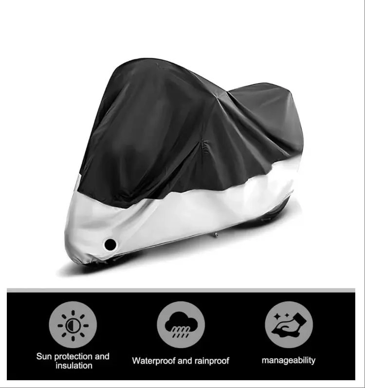 FUNDA IMPERMEABLE PARA MOTO RESISTENTE AL POLVO Y LLUVIA - 5