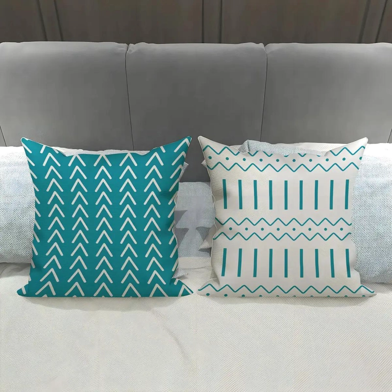 SET DE 4 FUNDAS DE COJIN DE 45X45 CM PARA DECORACION - 4