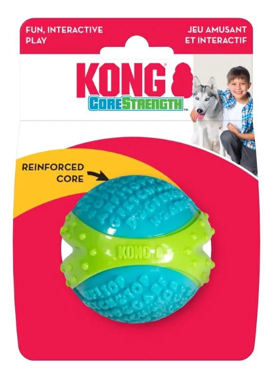 PELOTA RESISTENTE PARA PERROS TAMAÑO GRANDE COLOR CELESTE - 2