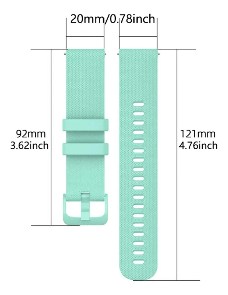 CORREA RESISTENTE PARA RELOJ DEPORTIVO COMPATIBLE CON GARMIN FORERUNNER 245 Y 2 - 4
