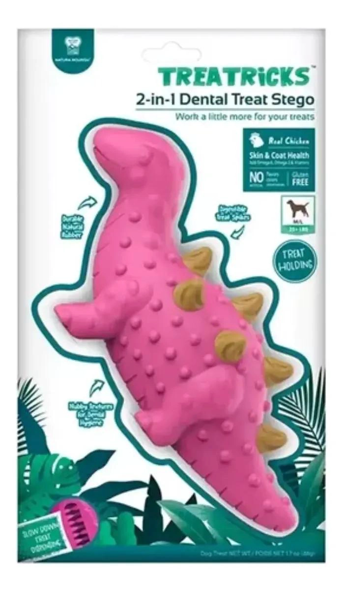 JUGUETE PARA PERROS CON DISEÑO DE DINOSAURIO RESISTENTE Y SEGURO - 1