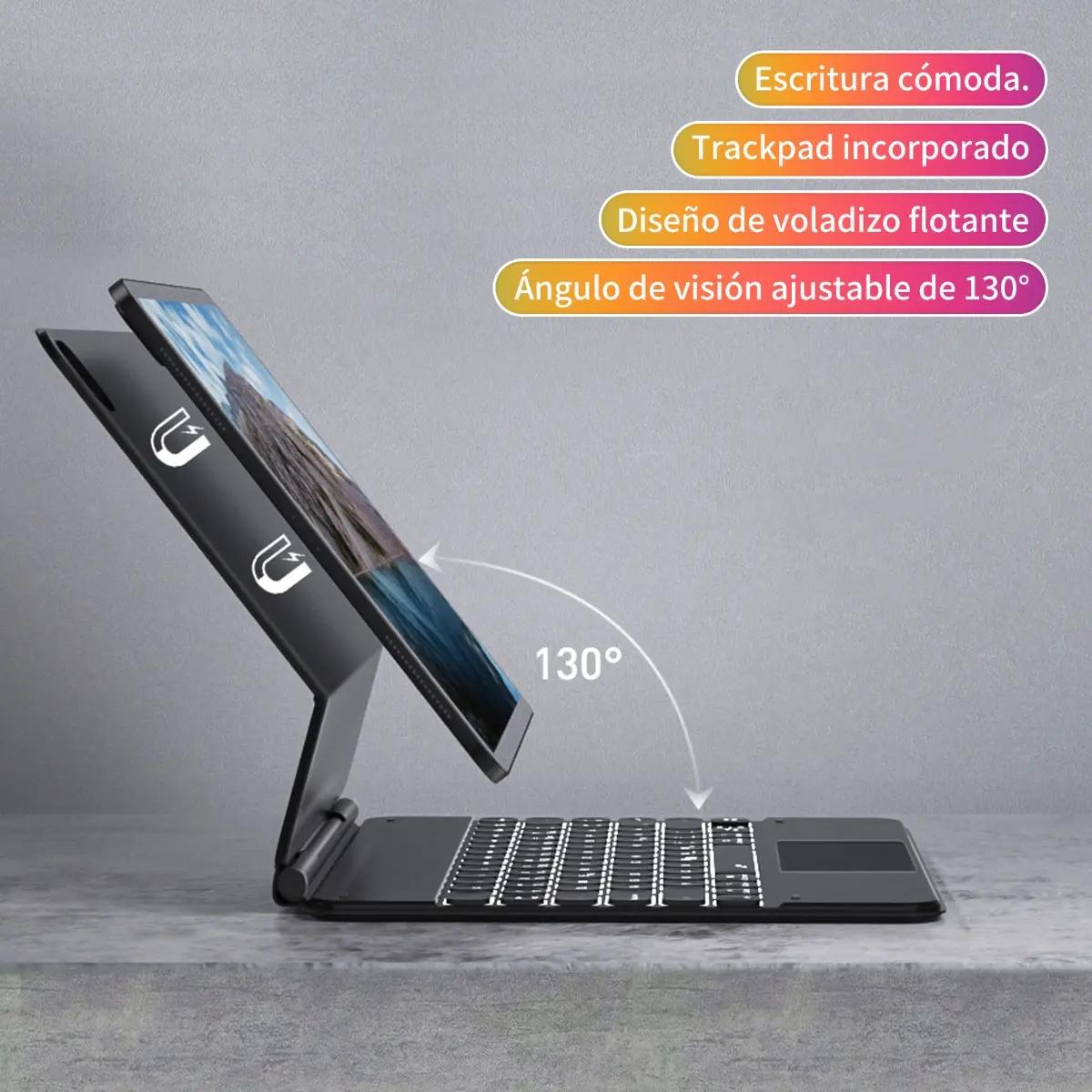 TECLADO INALAMBRICO CON TECLA Ñ PARA TABLET IPAD 10ª GENERACION 2022 - 3