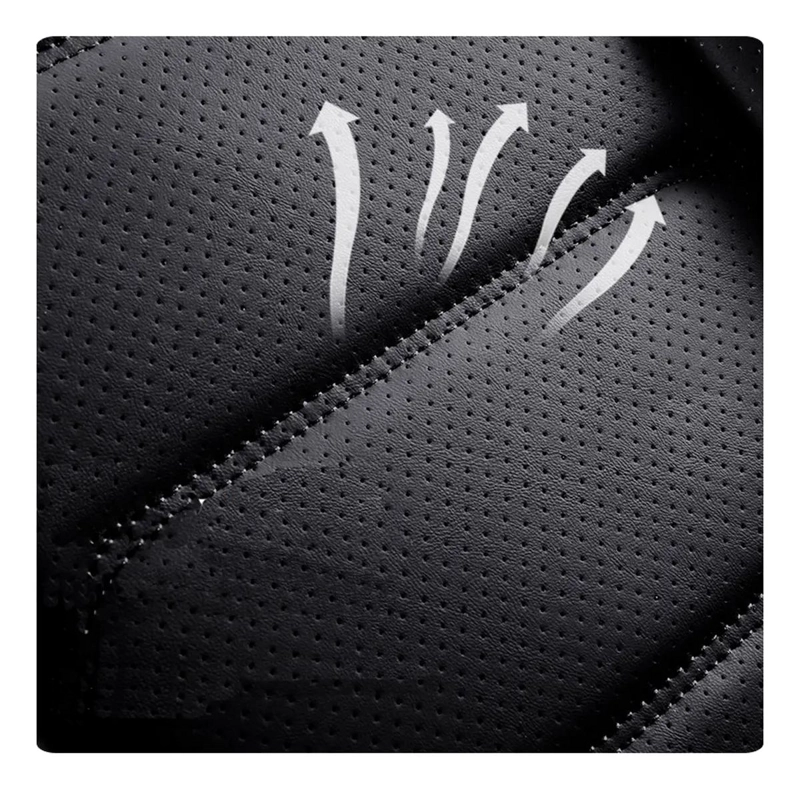 FUNDA PARA ASIENTO DE VEHICULO EN ECOCUERO CON 13 PIEZAS UNIVERSALES - 3