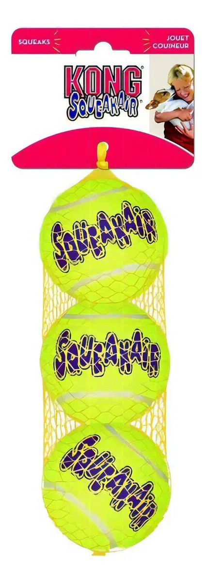 PELOTAS MEDIANAS PARA PERROS CON SONIDO INTEGRADO PARA JUEGO ACTIVO - 1