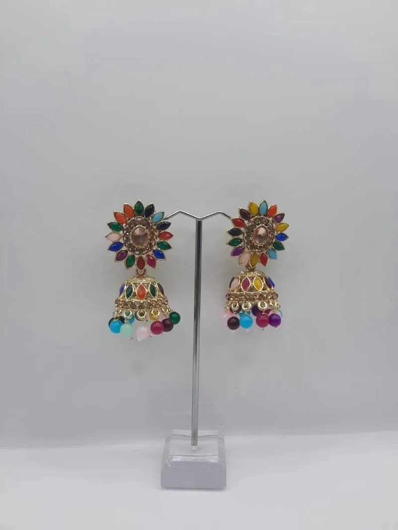 AROS TRADICIONALES CON DISEÑO HINDU EN ACABADO METALICO - 1