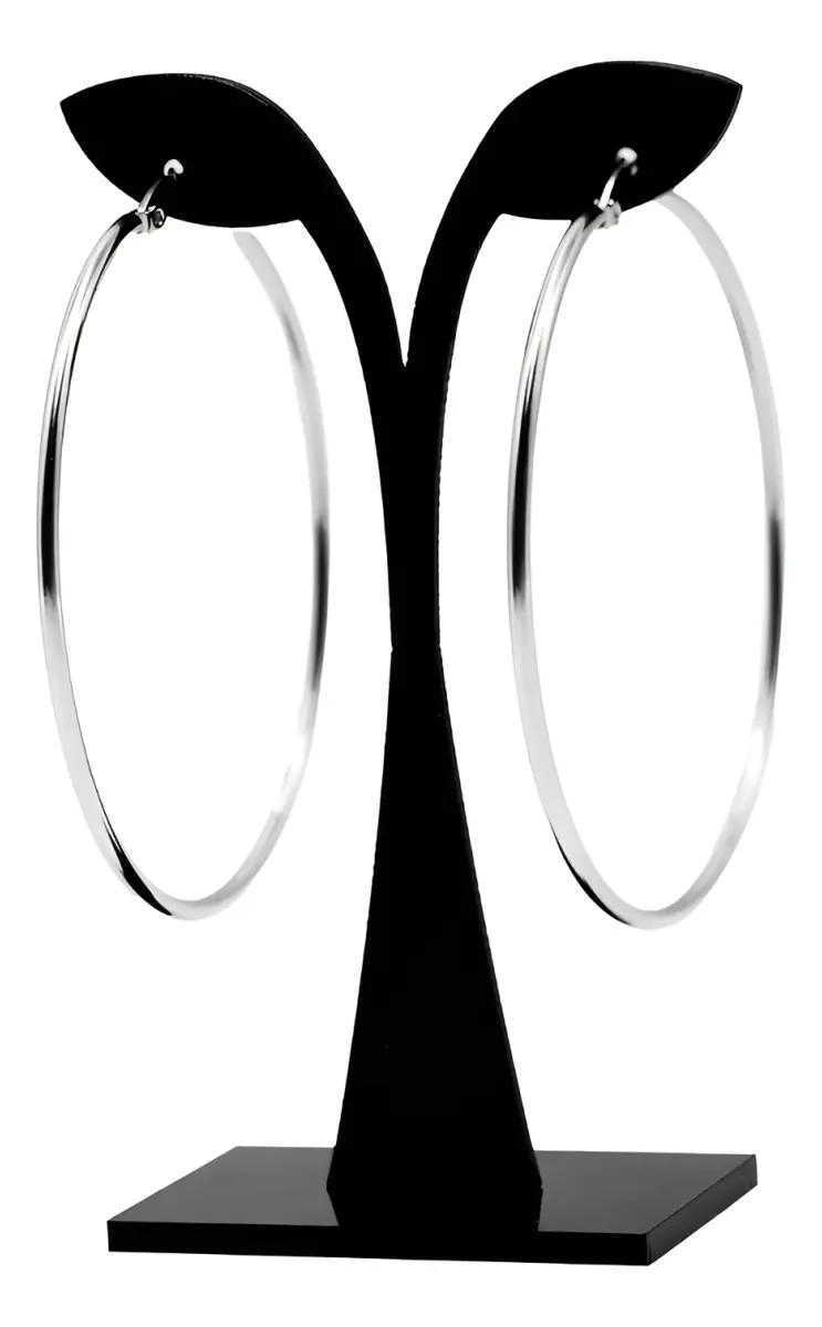 AROS ARGOLLA DE ACERO QUIRURGICO TAMAÑO 60 MM PARA USO DIARIO - 1