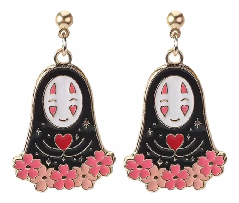 AROS COLGANTES CON DISEÑO INSPIRADO EN PERSONAJE ANIMADO - 1